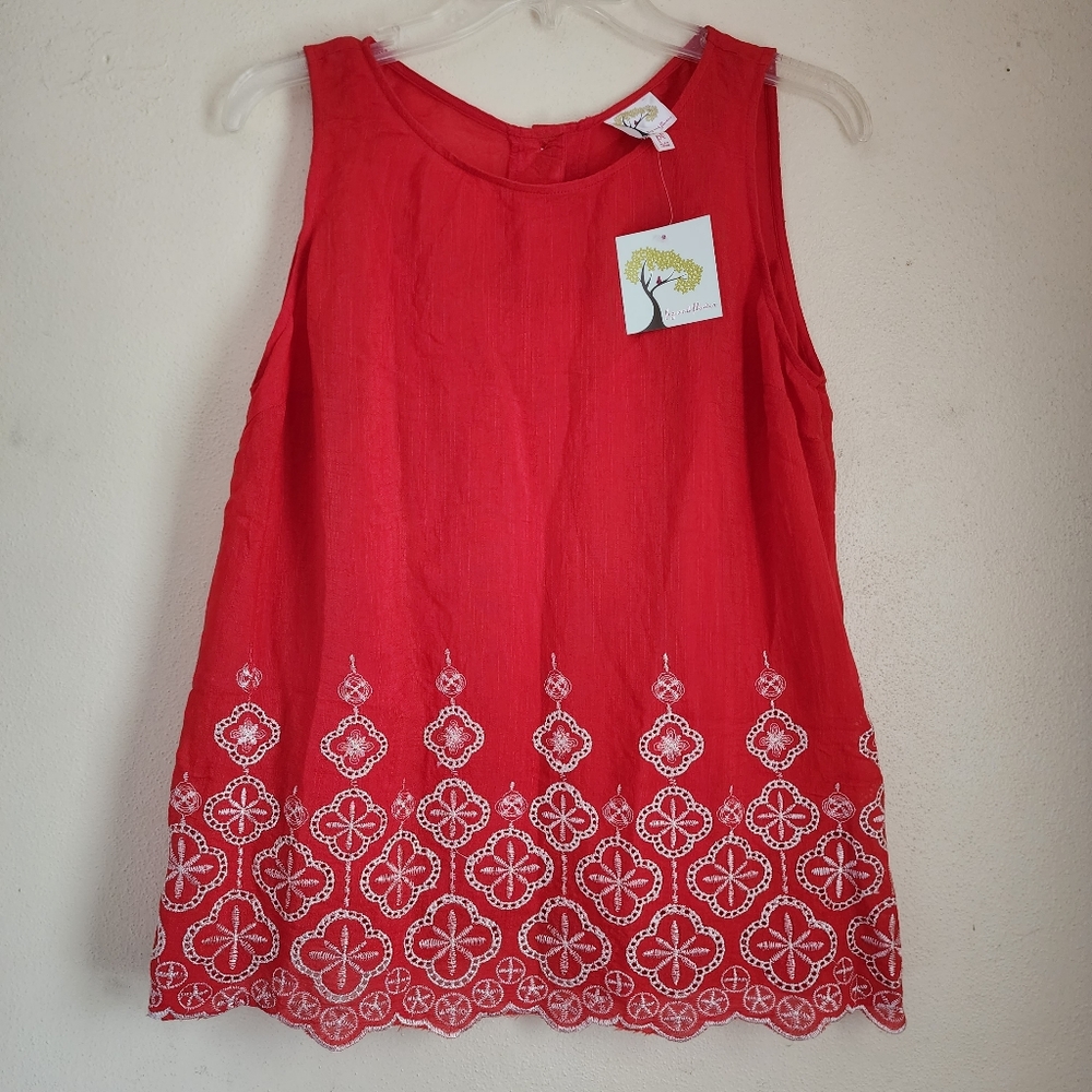 Women's Juniors Fig&Flowers top